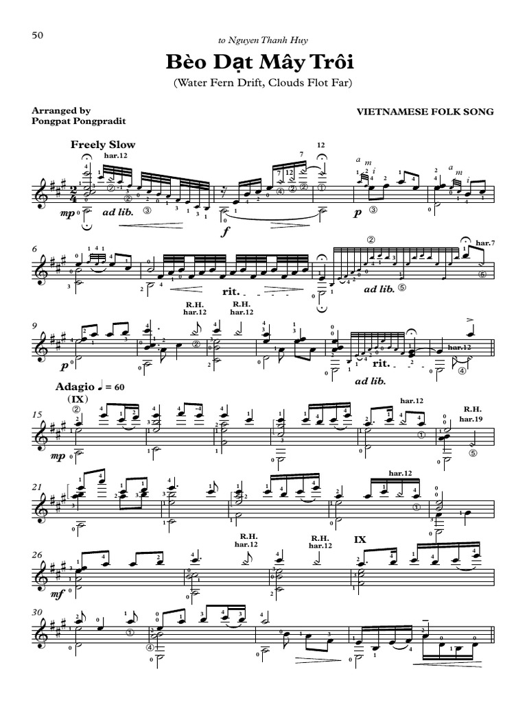 Beo Dat May Troi | PDF