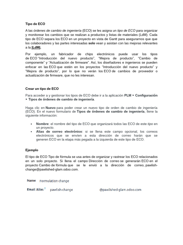 Tipo de ECO | PDF
