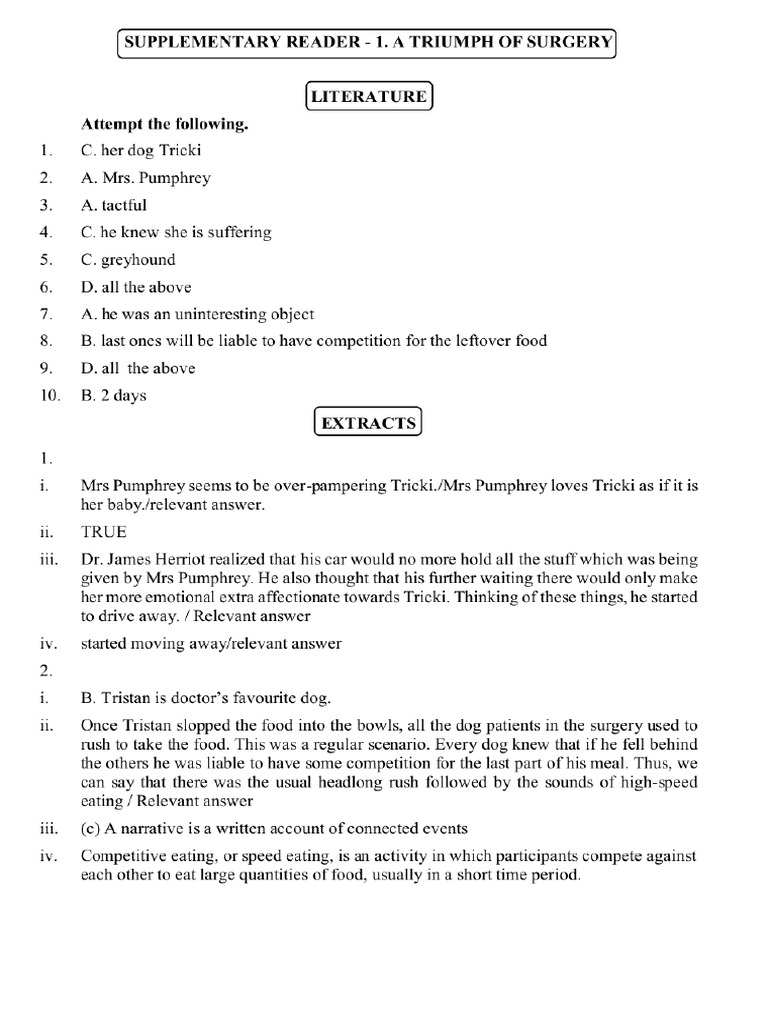 Class X SR Notes Mid Term I | PDF