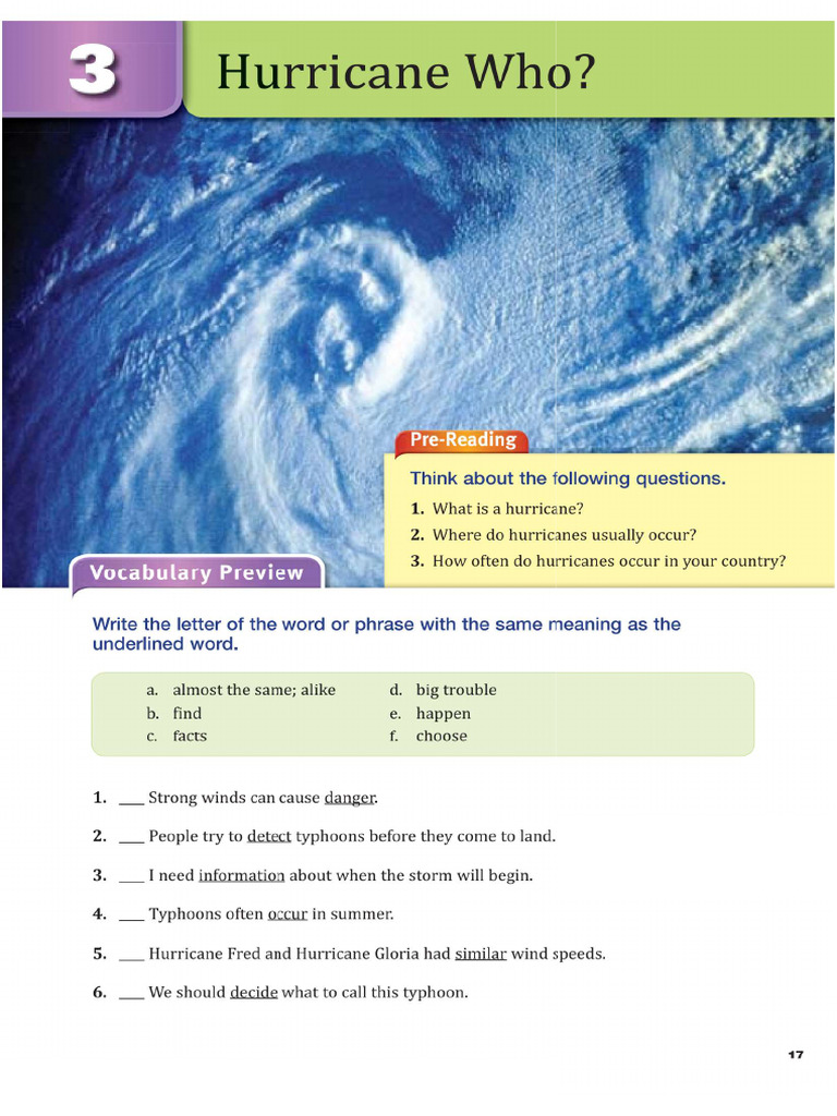 Reading Challenge 1 - Unit 3 | PDF