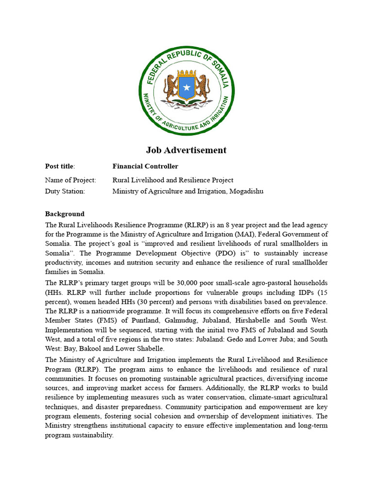 Finance Controller 7 | PDF