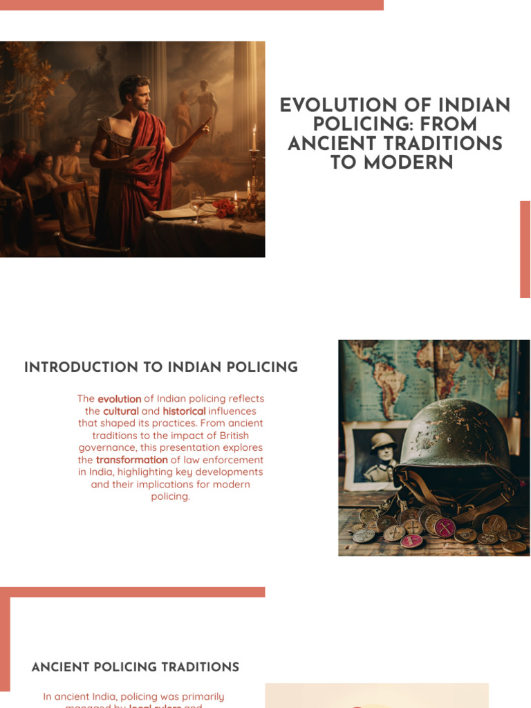 Evolution of Indian Policing History | PDF | Police | Governance