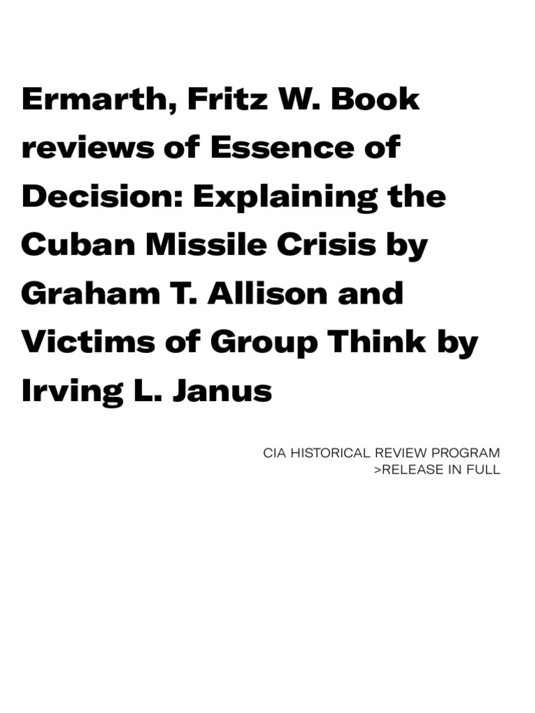 Historical Review Example