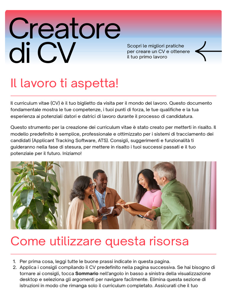 Creatore Di CV | PDF