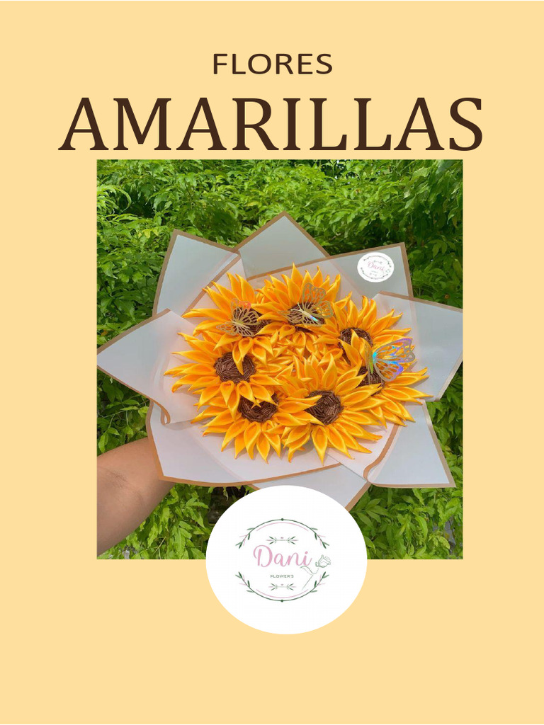 Catálogo Flores Amarillas 2024 Pdf