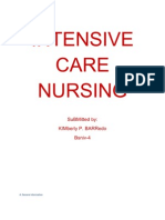 Intensive Care Nursing History