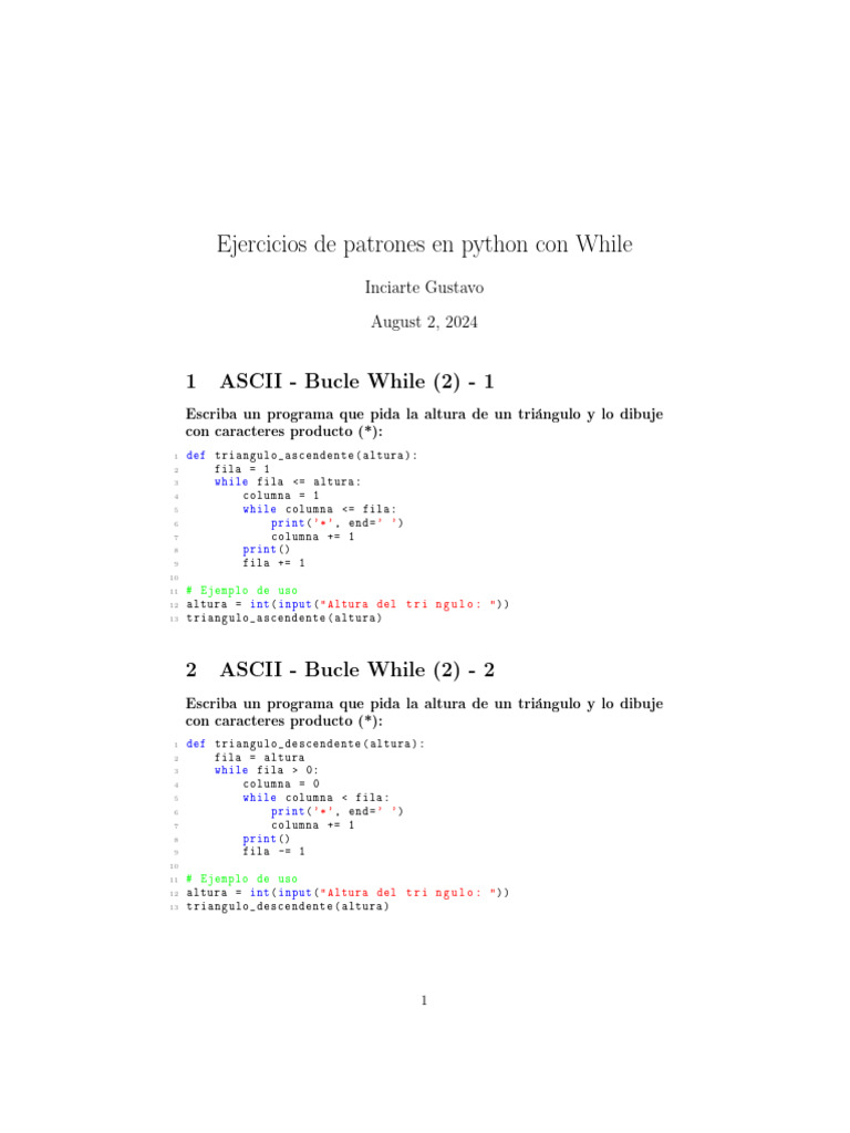Crear Patrones | PDF