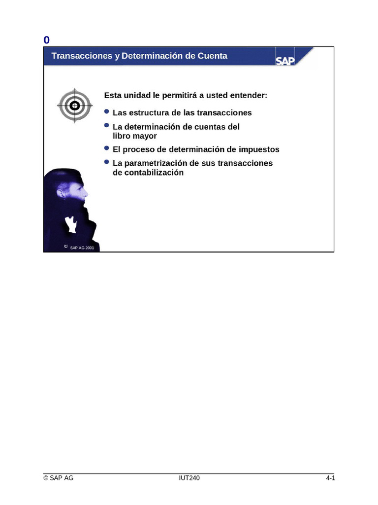 EXP - 0004-Transacciones y Determinacion de Cuenta | PDF