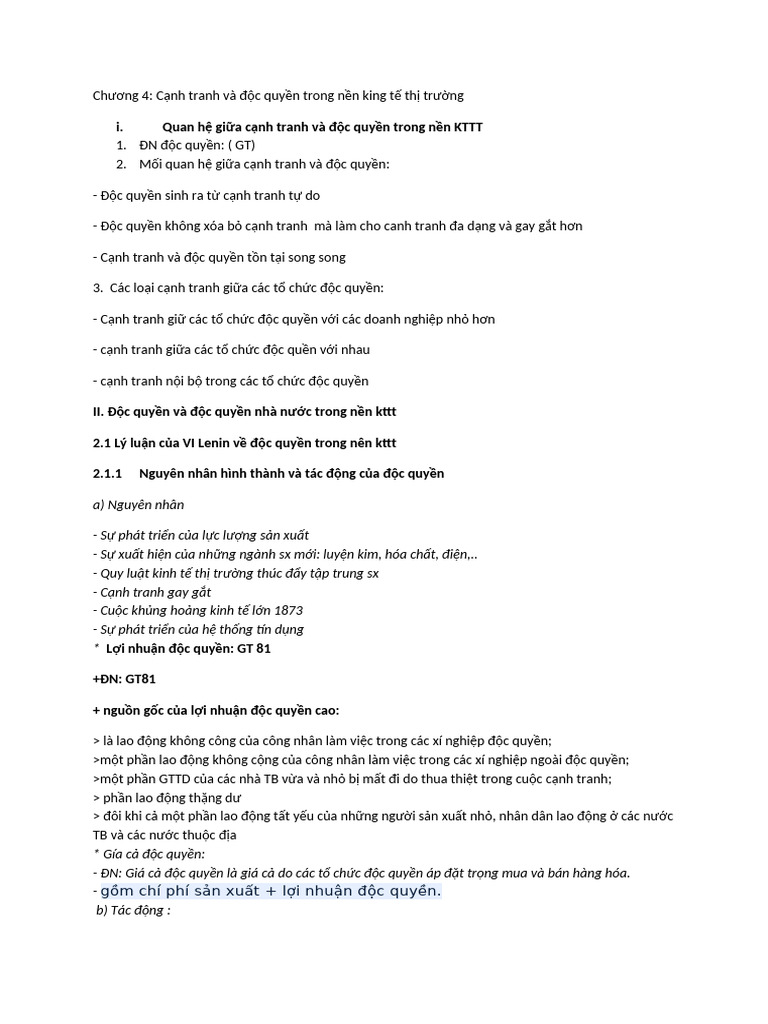 Chương 4 KTCT | PDF