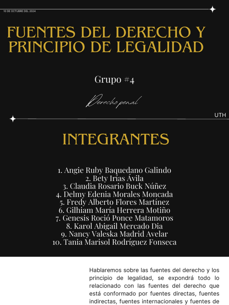 Fuentes y Principios del Derecho Penal | PDF | Derecho penal | Política