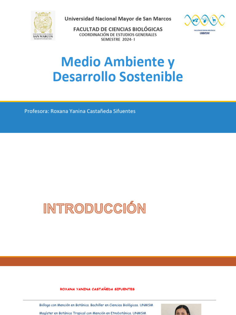 C1 Medio Ambiente y Desarrollo Sostenible | PDF | Entorno natural ...