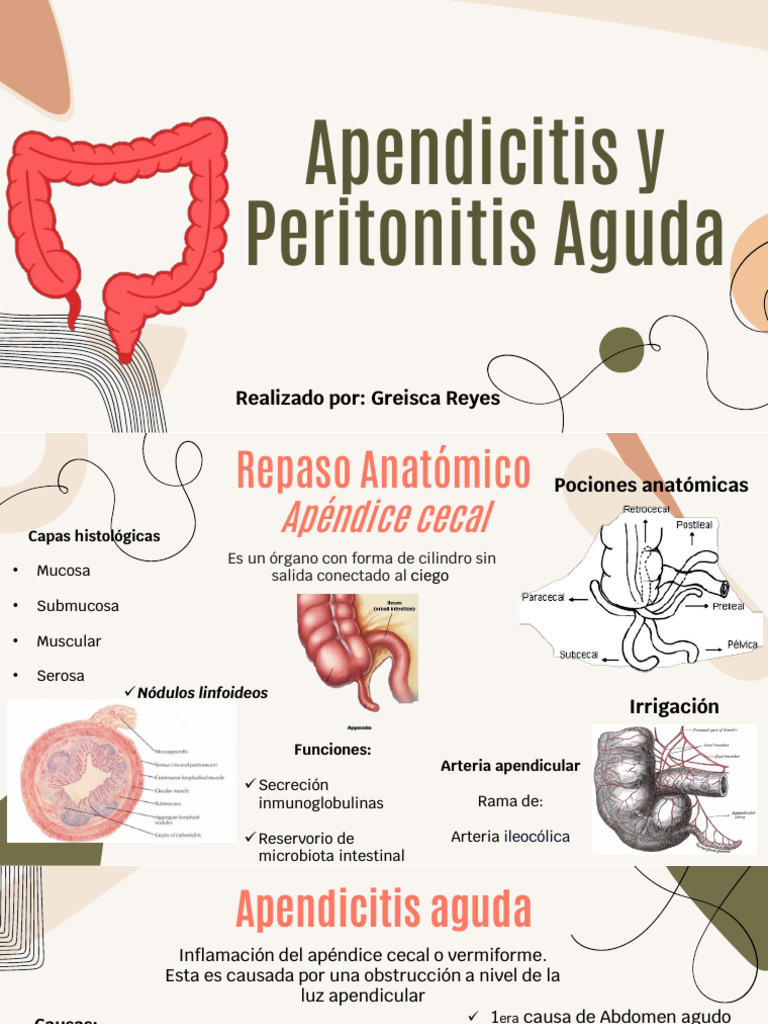 Apendicitis y Peritonitis | PDF