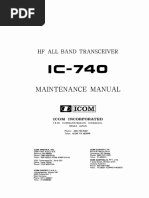 IC-740 Serv | PDF