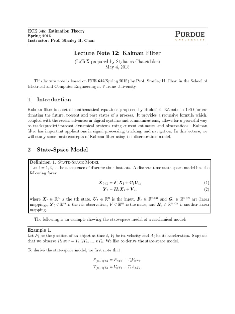 Student Lecture 12 | PDF