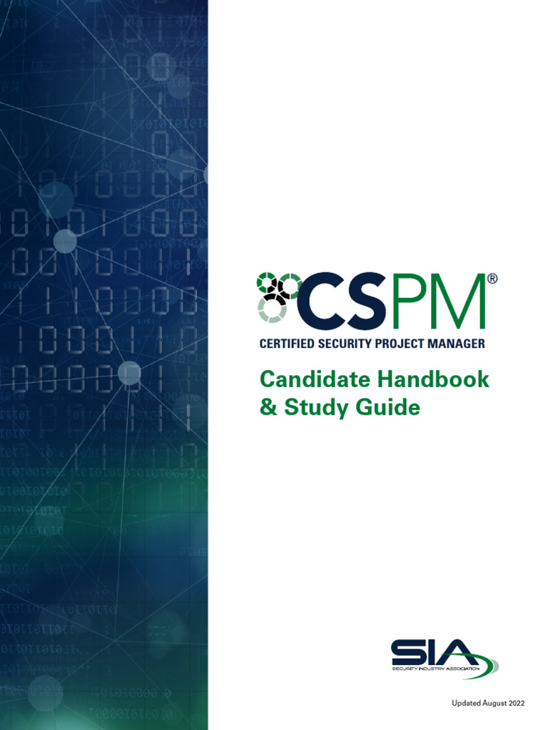 Sia Cspmhandbook22 | PDF