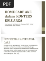 Download Home Care Anc Dalam Konteks Keluarga Ppt by Denia Kausyafah Olshop SN77900974 doc pdf