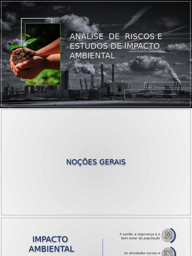 Análise de Riscos e Estudos Dos Empactos Ambientais 2022 | PDF