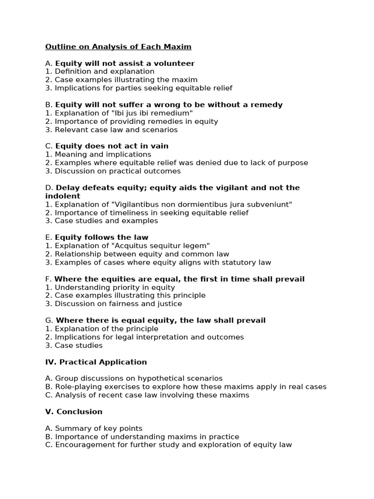 Equity Assignment Allocation | PDF | Equity (Law) | Law