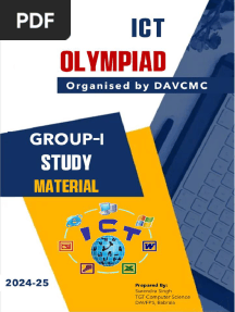 ICT Olympiad Question Bank GR-I