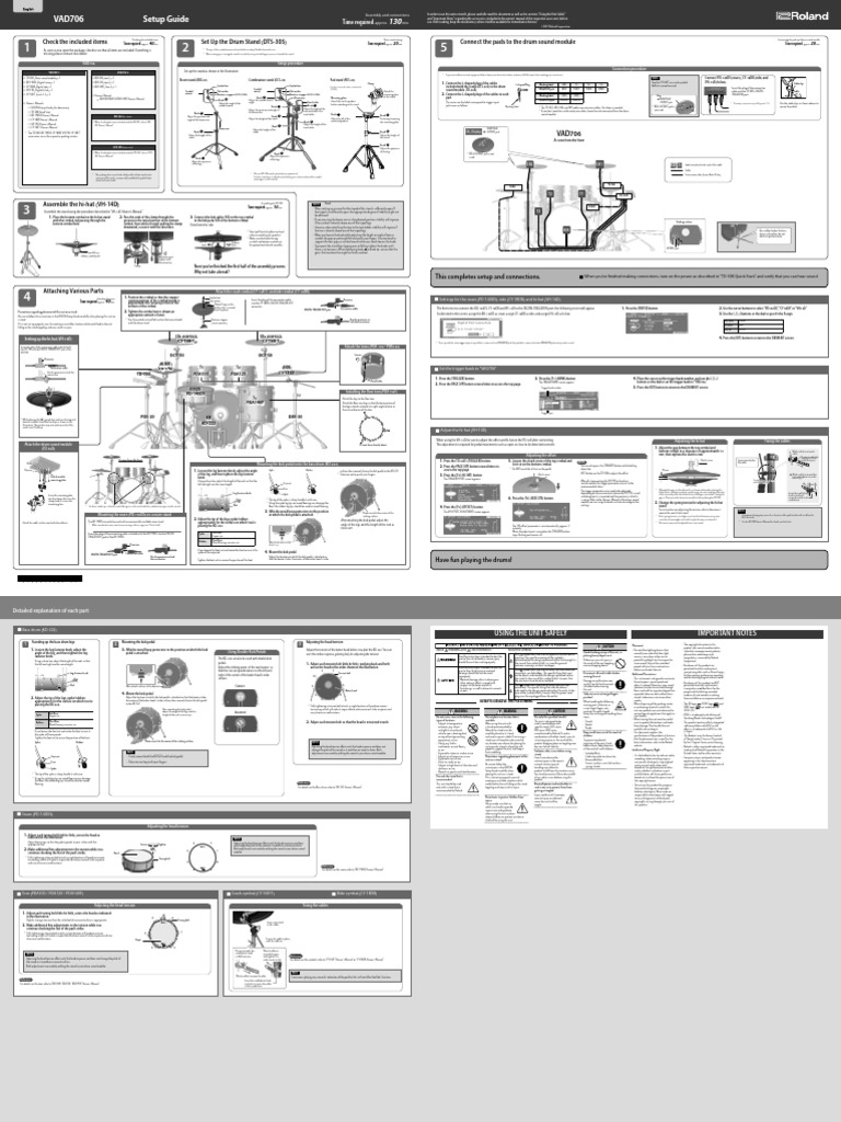 VAD706 Setup Guide Eng02 W | PDF