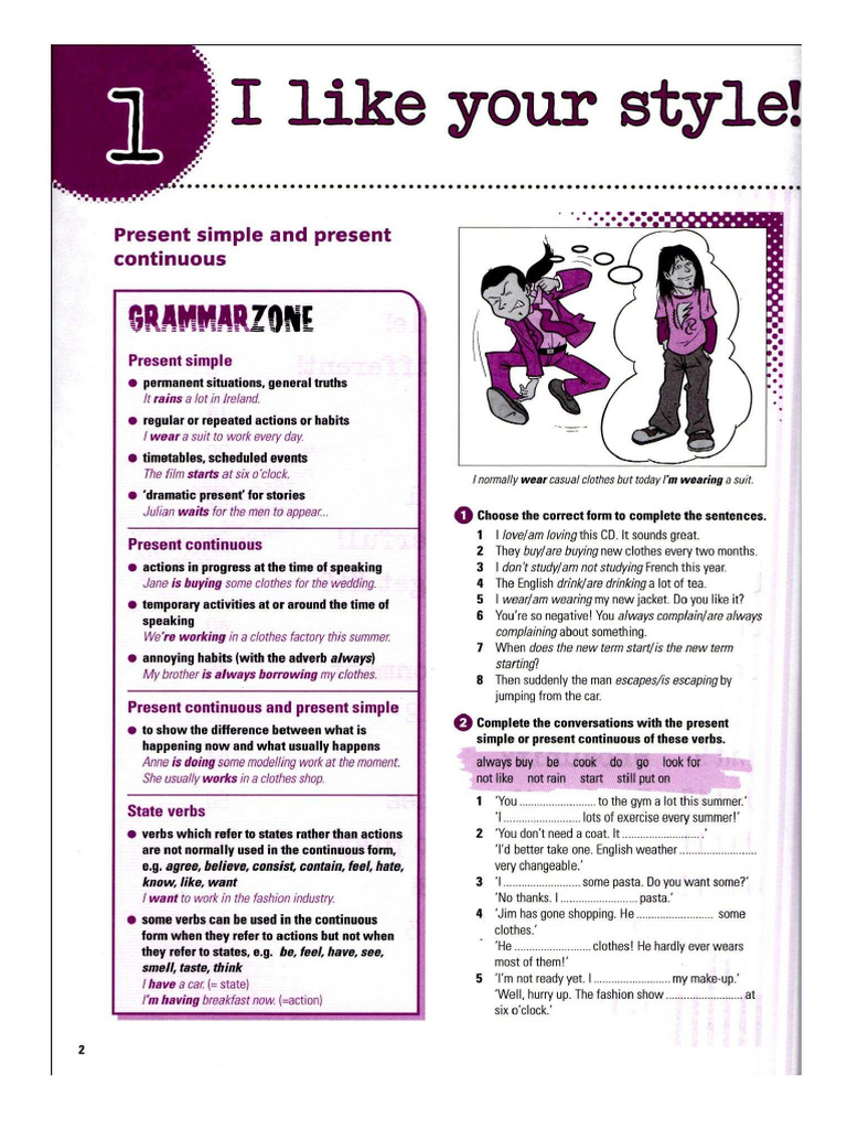 Activate B1 Grammar and Vocabulary Unit | PDF