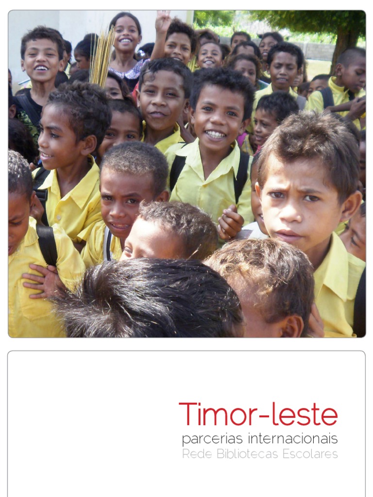 Projeto Ler+ e Bibliotecas em Timor-Leste | PDF | Timor Leste | Bibliotecas