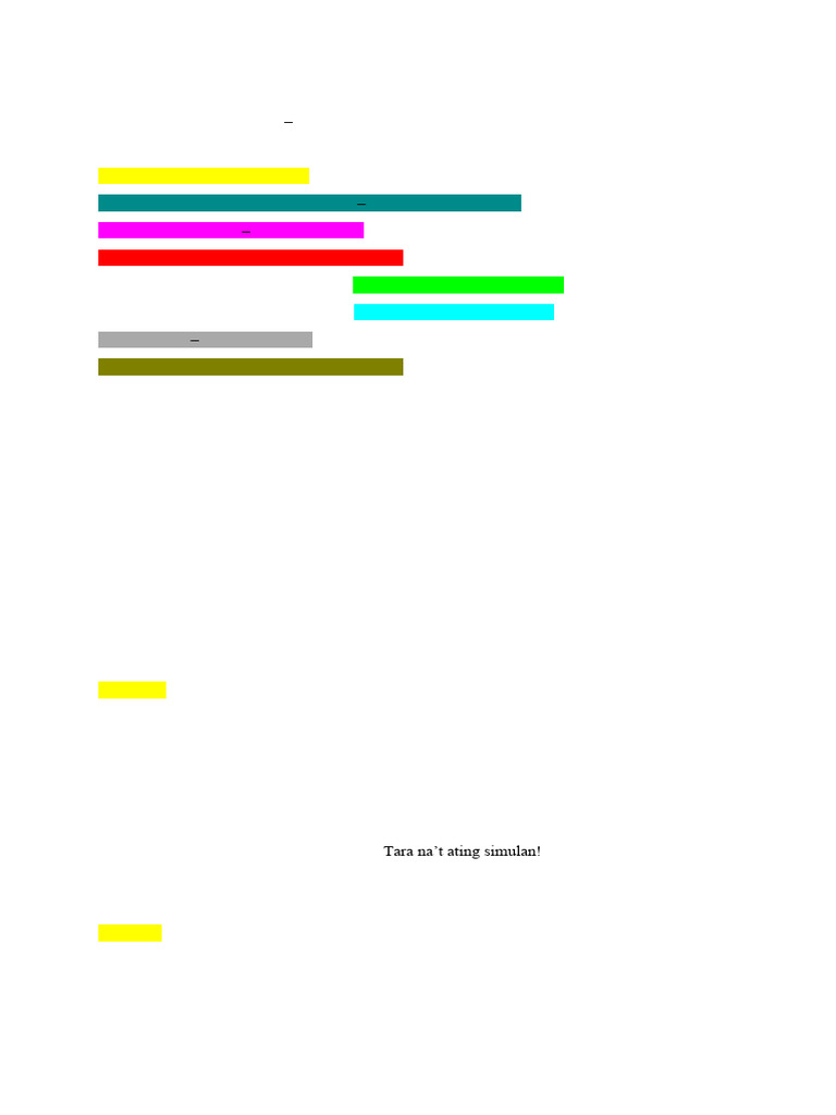 Pinal Na Termino Script First Draft | PDF