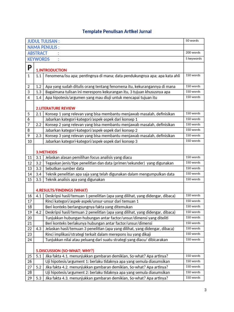 Journal Template | PDF