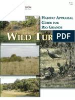 Habitat Appraisal Guide for Rio Grande Wild Turkey