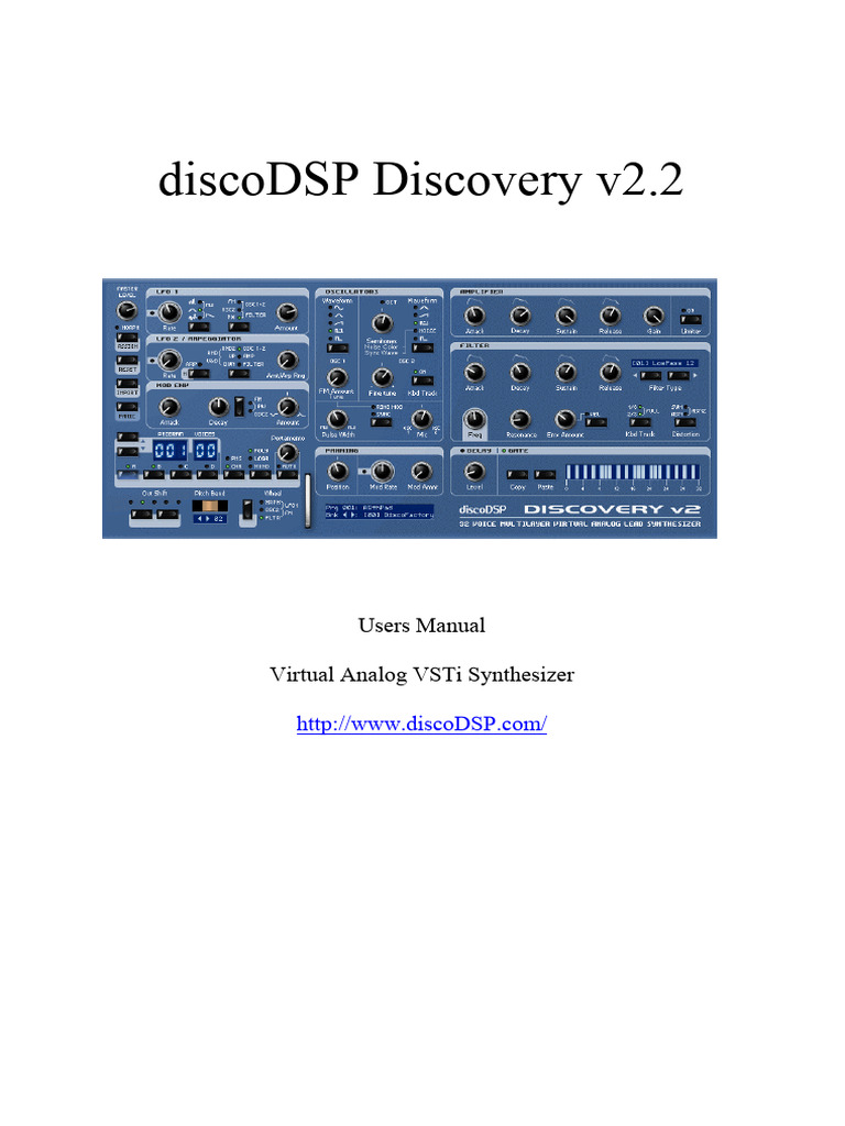 Discovery Users Manual | PDF