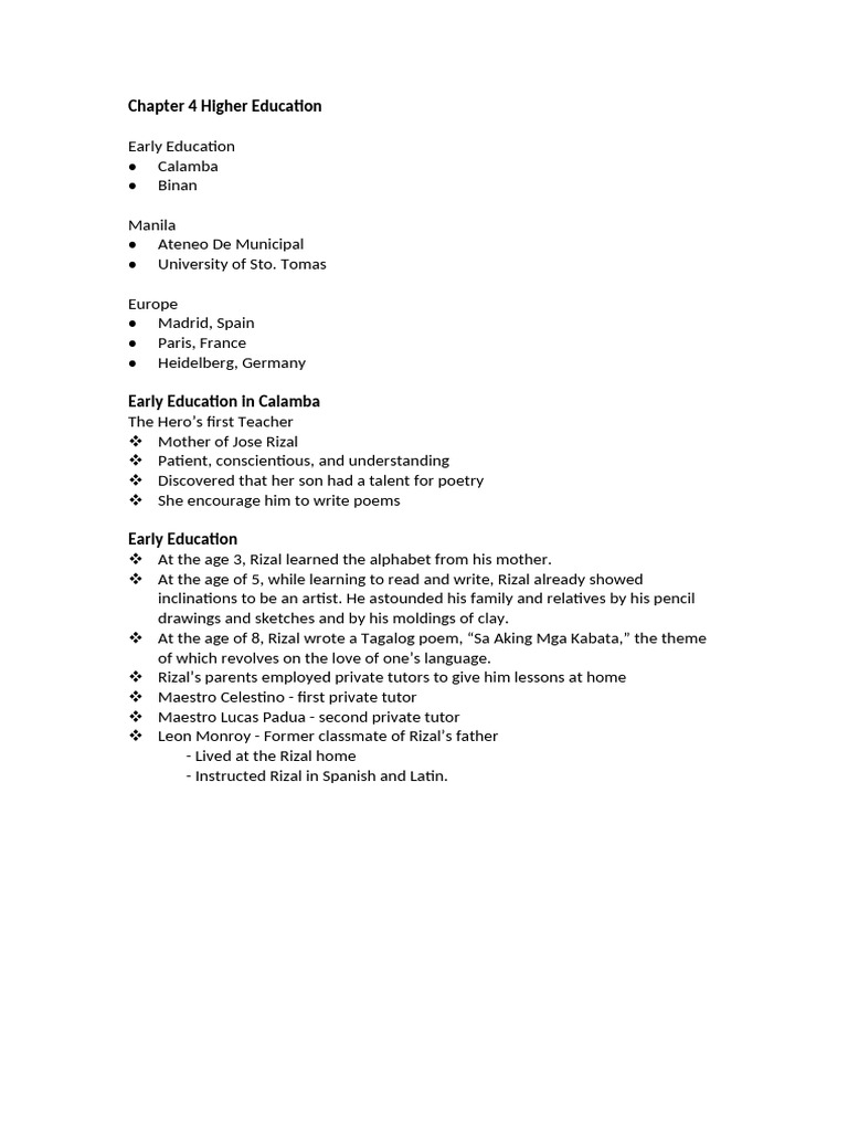 Chapter 4 Higher Education Pdf