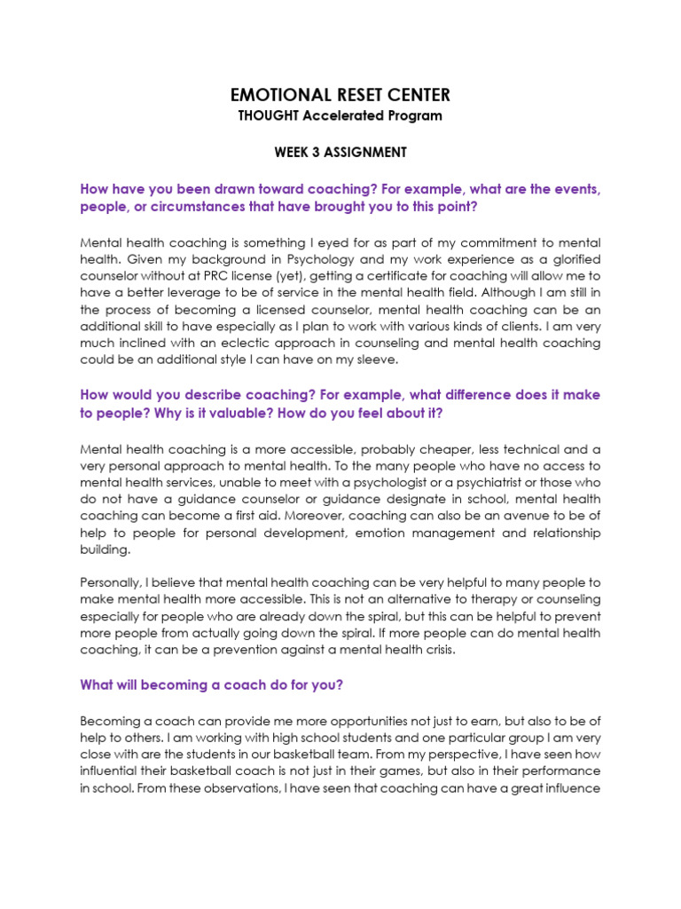 Week 3 Assignment | PDF