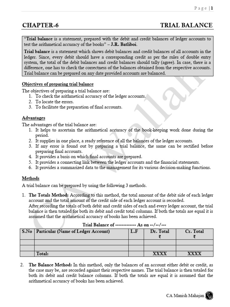 E-Notes Trial Balance669092b062a4360018099c13 | PDF