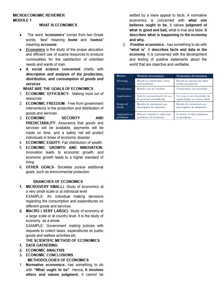 Microeconomics Reviewer | PDF | Elasticity (Economics) | Demand