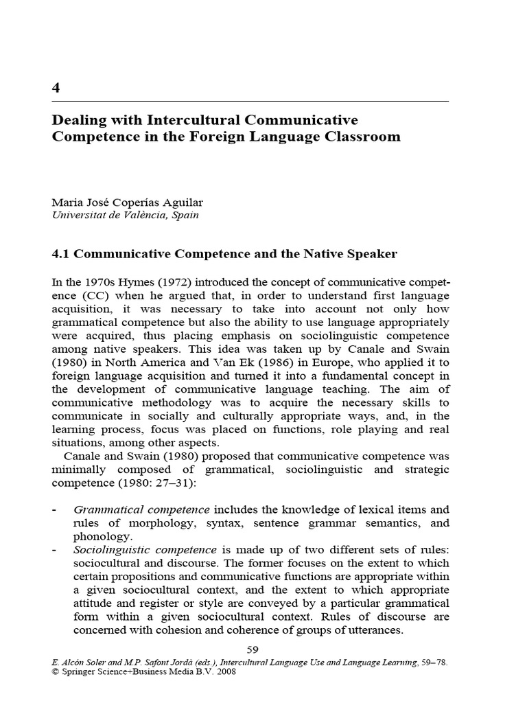 Intercultural Communicative Competence In English Language Teaching In Kazakhstan