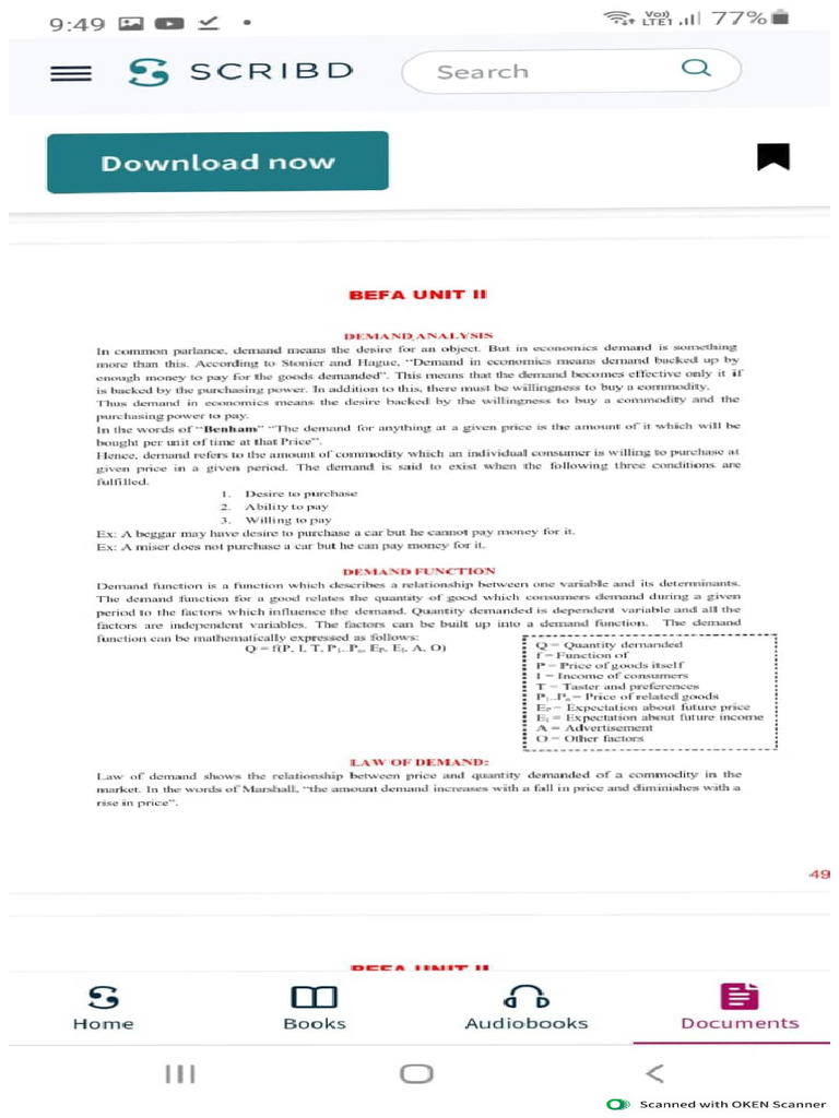 Befa Unit 2 Notes | PDF