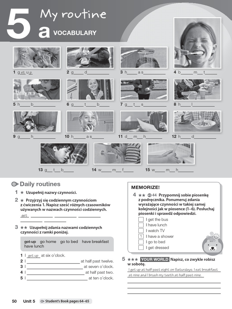 Link Dla Klasy IV WB Unit 5 | PDF