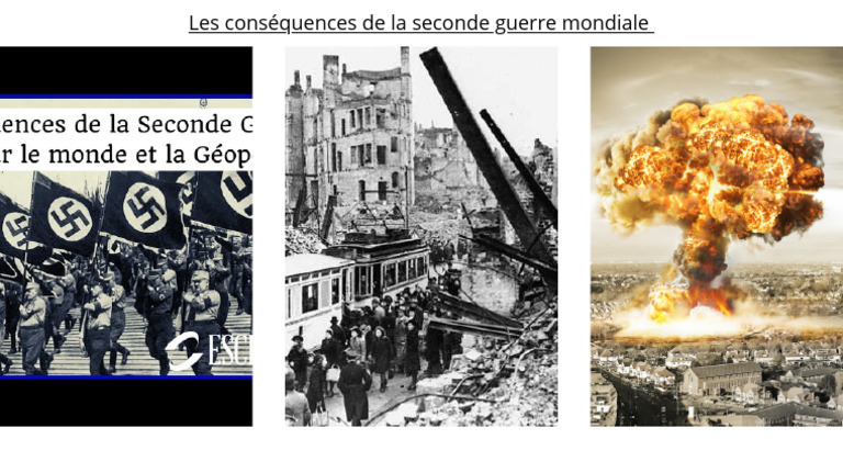 Les Conséquences de La Seconde Guerre Mondiale | PDF