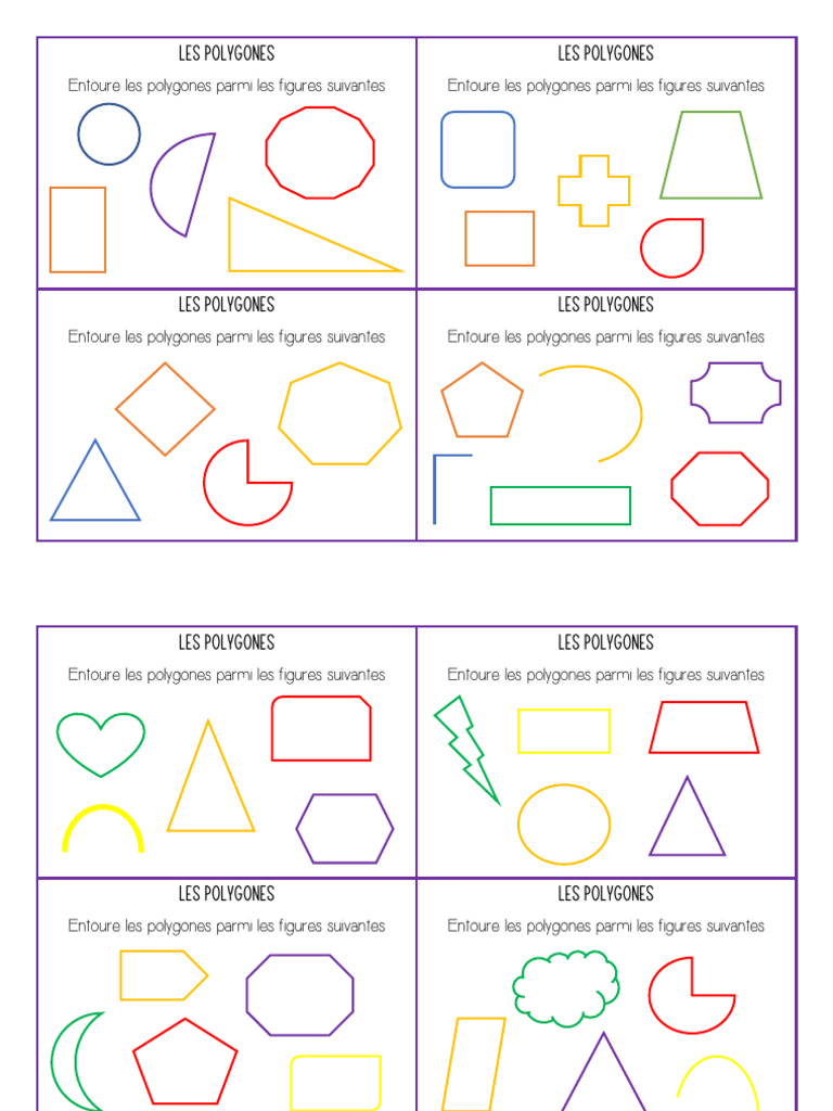 Atelier Sur Les Polygones | PDF