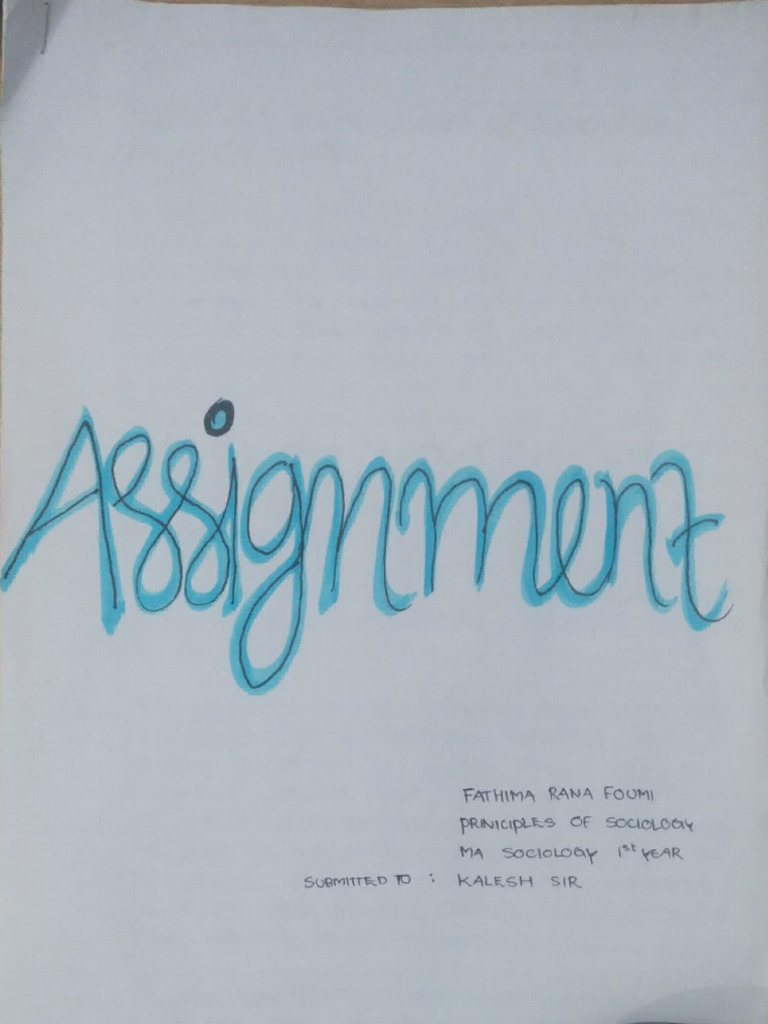 Assignment 1 Rana | PDF