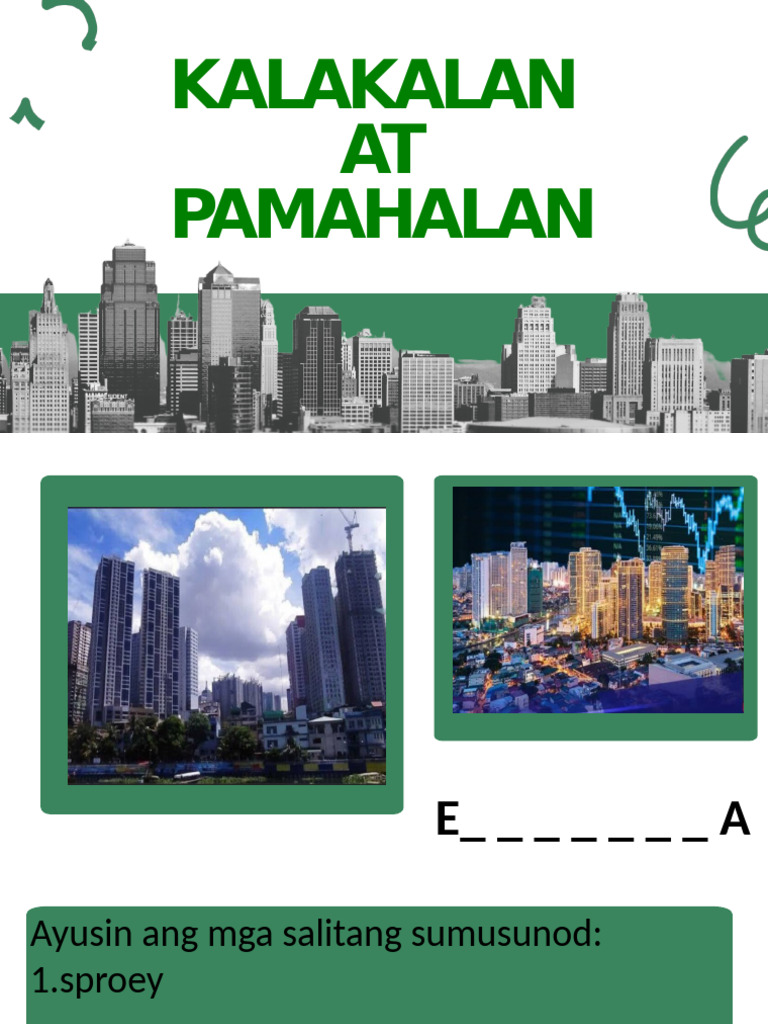 Group 7 Kalakalan at Pamahalaan | PDF