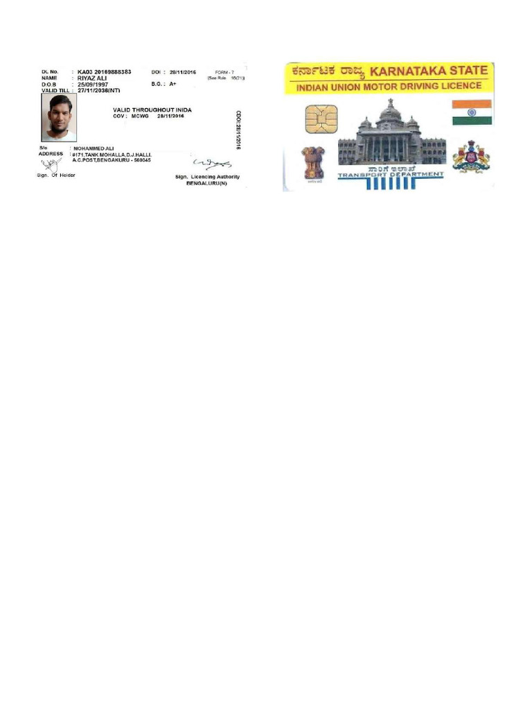 Riyaz Ali DL | PDF