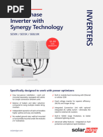 Datasheet Inversor 100kW | PDF | Power Inverter | Alternating Current