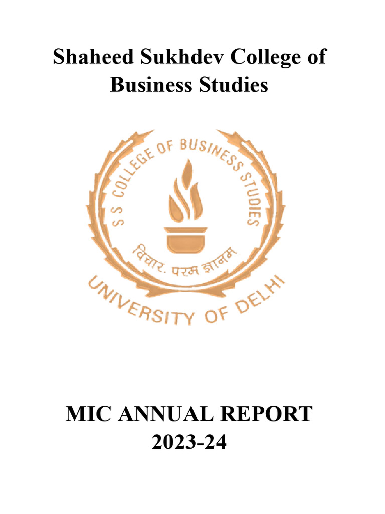 MIC Annual Report 2023-24 | PDF | Analytics | Data Analysis