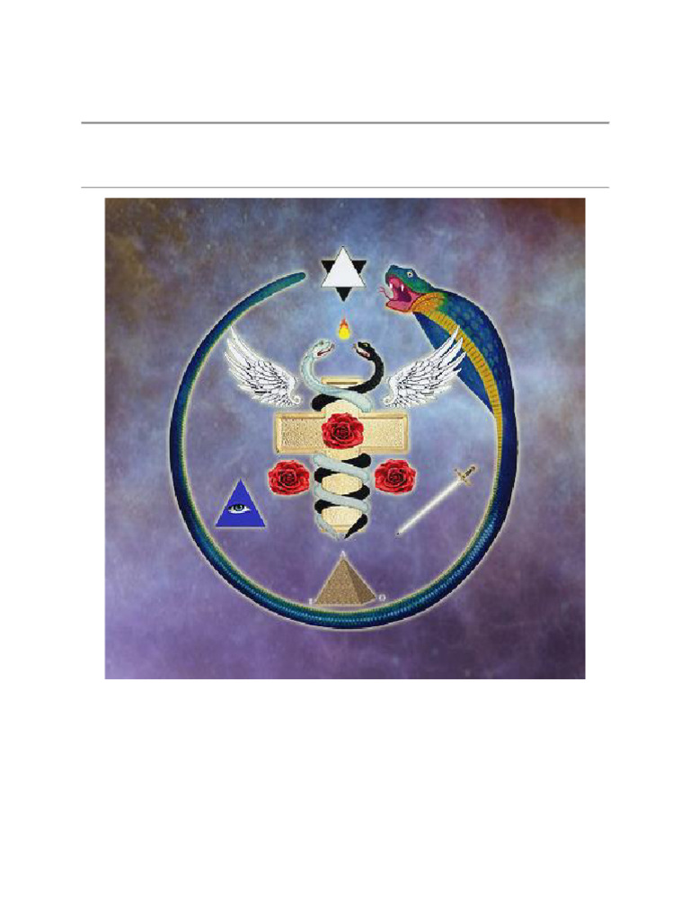 La Esencia de la Orden Rosacruz | PDF | Abrahán | Ciencias sociales