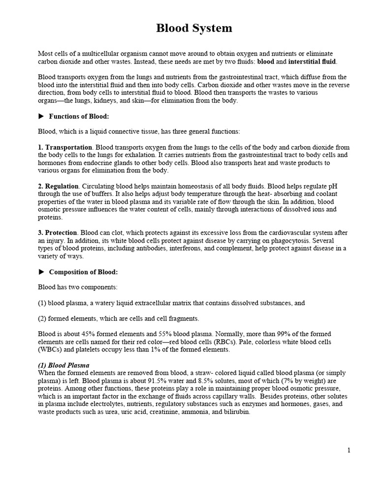 Blood | PDF