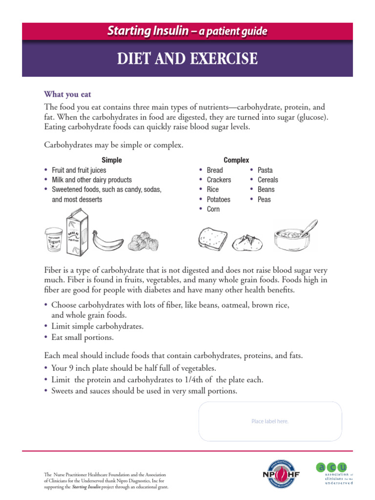 Insulin Handout 9 | PDF