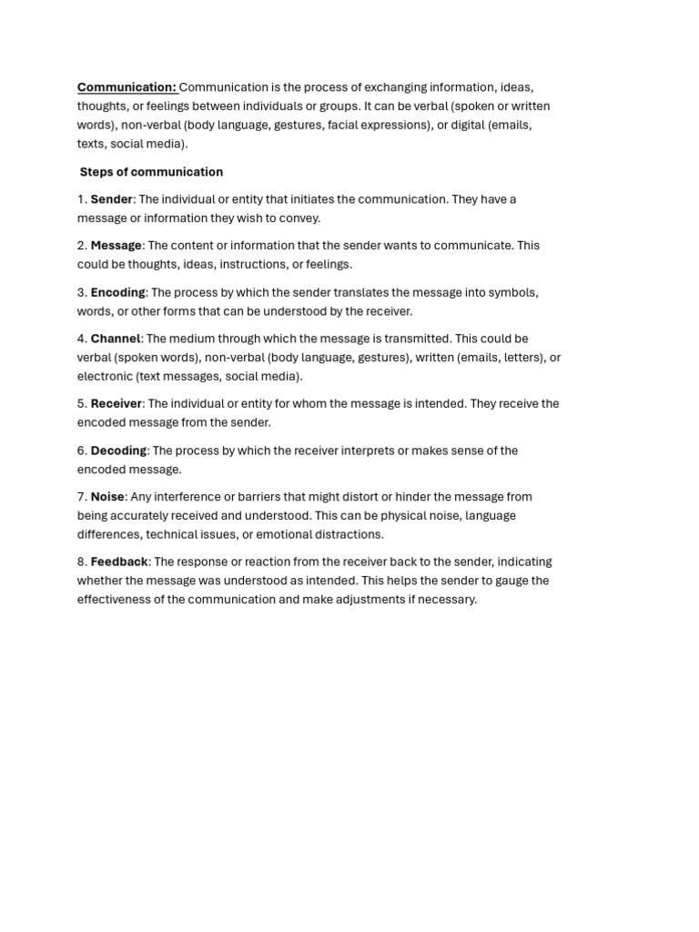 Communication definition pdf