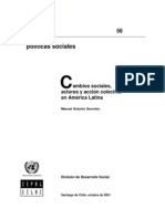 Garretón - Cambios sociales actores y acción colectiva