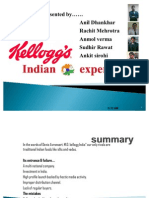 Kelloggs Indian Experience